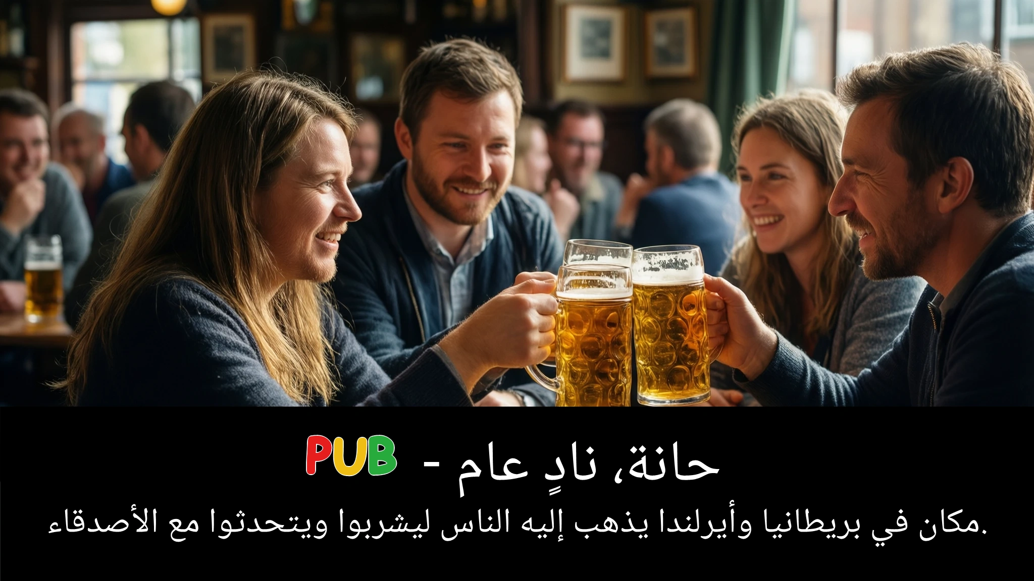 Arabic Illustration for pub